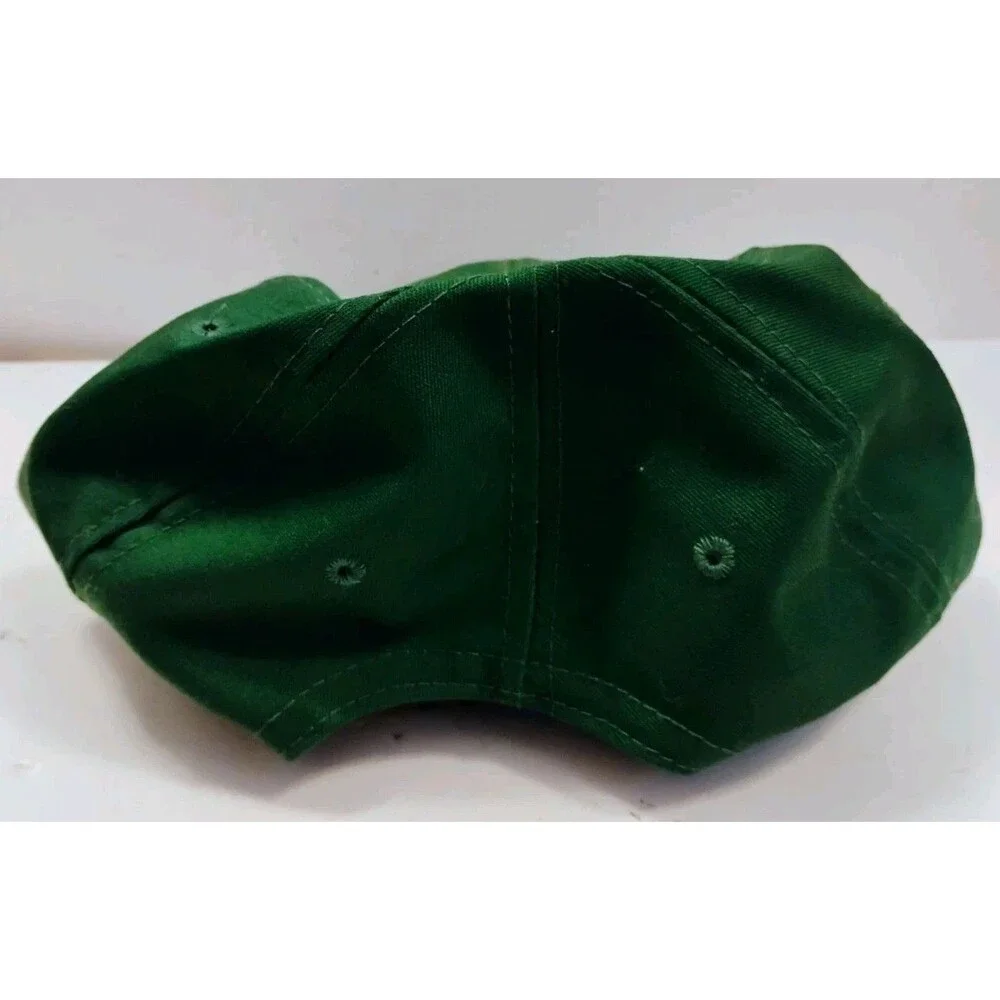 Vtg Golden Corral Restaurant Buffet Promo Employee Snapback Hat Green Embroidere